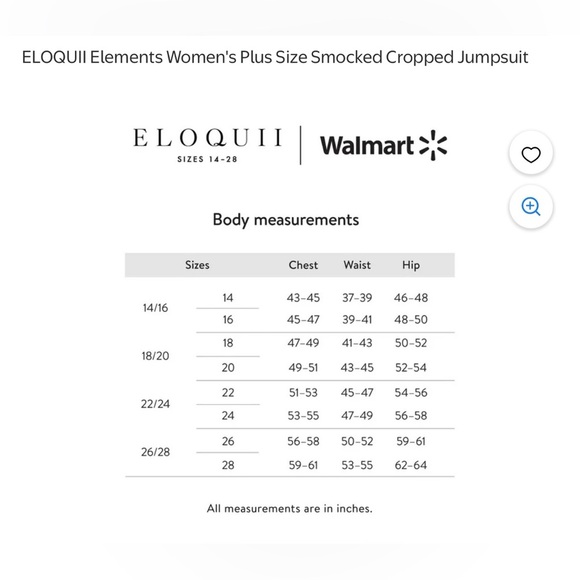 Eloquii Elements Chic Red Jumpsuit ❤️ PLUS SIZE 18 - Picture 9 of 10